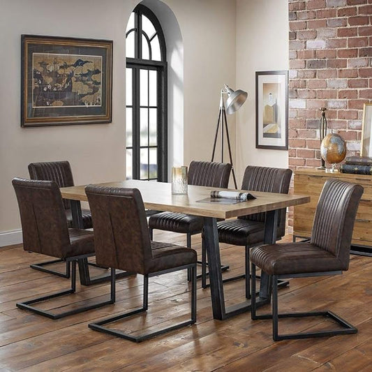 Dining Chair - Brown (Pack of 2)